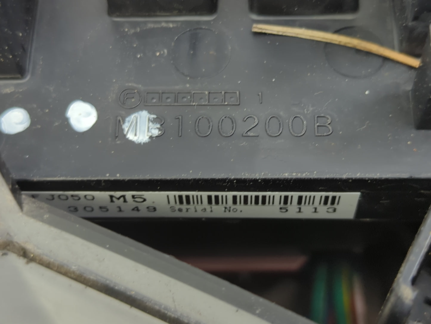 2012-2014 Subaru Impreza Fusebox Fuse Box Panel Relay Module P/N:MB100200B Fits Fits 2012 2013 2014 OEM Used Auto Parts - Oe
