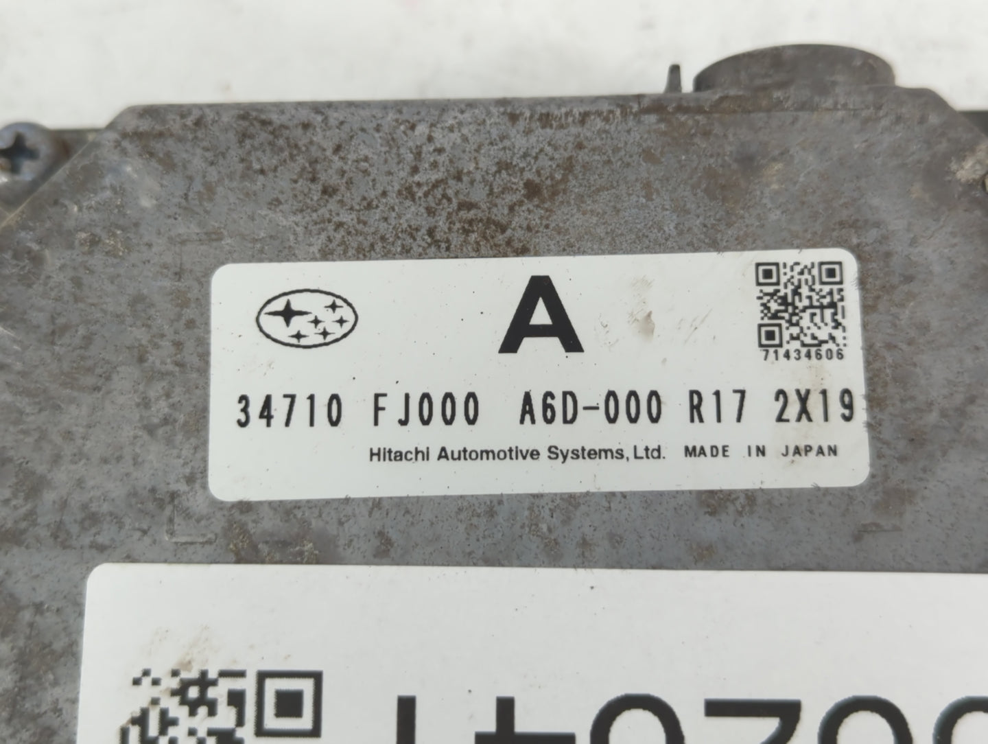 2013 Subaru Impreza PCM Engine Control Computer ECU ECM PCU OEM P/N:22765AE761 112700-3552 Fits OEM Used Auto Parts - Oemuse