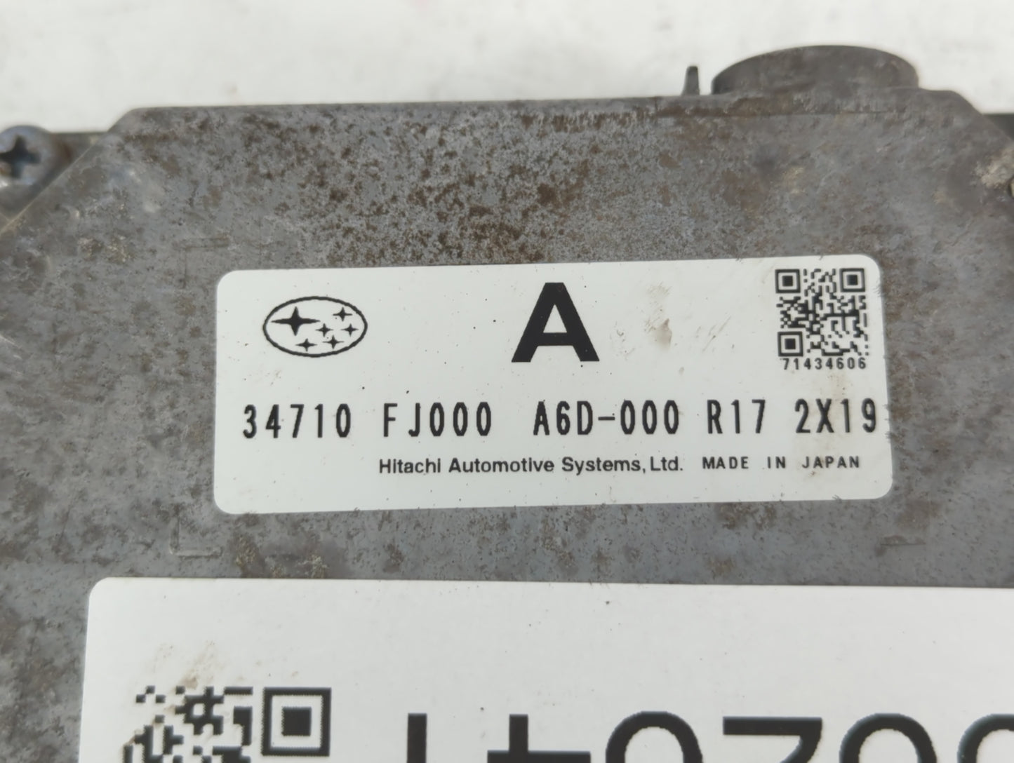 2013 Subaru Impreza PCM Engine Control Computer ECU ECM PCU OEM P/N:22765AE761 112700-3552 Fits OEM Used Auto Parts - Oemuse