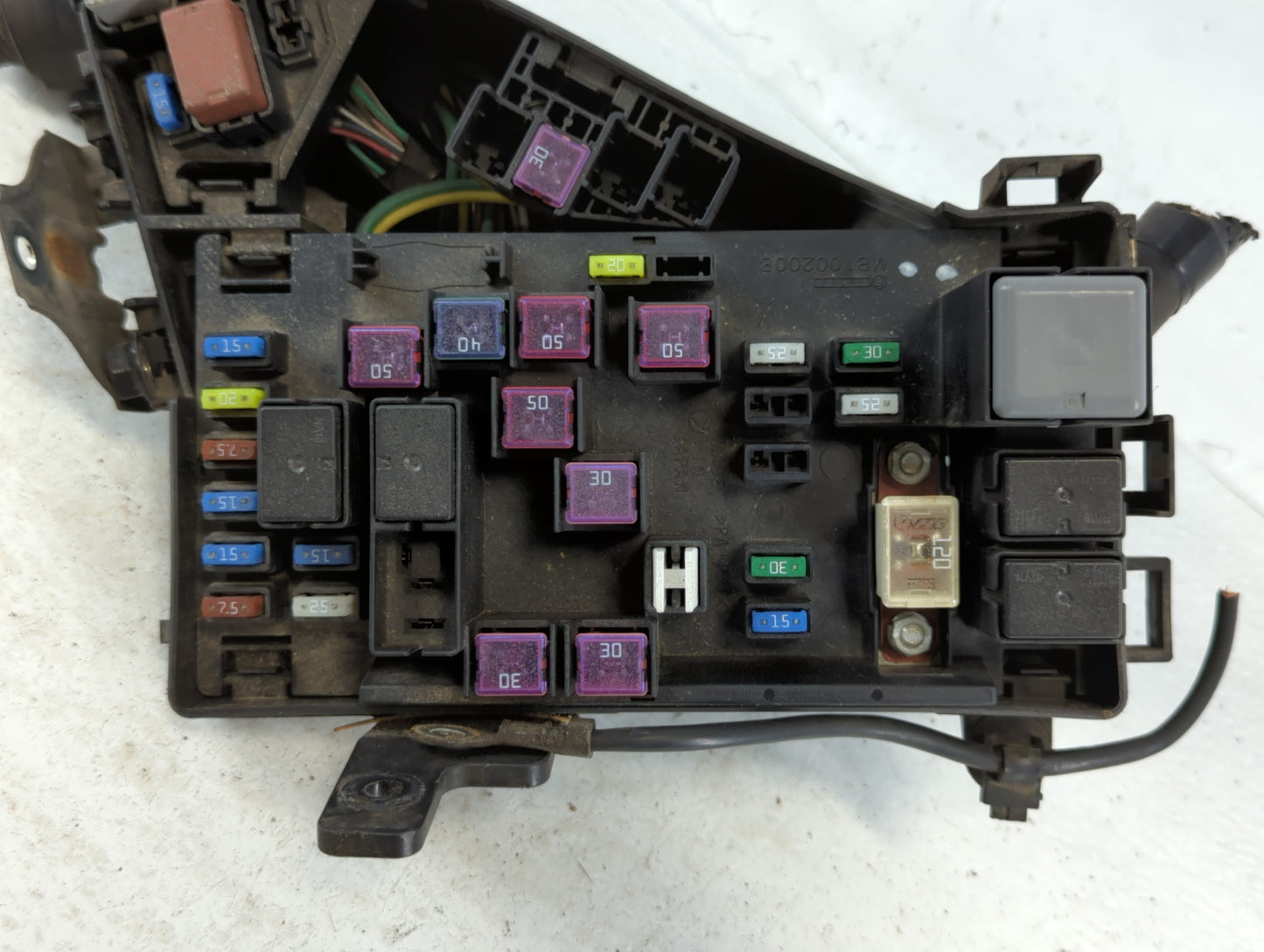 2012-2014 Subaru Impreza Fusebox Fuse Box Panel Relay Module P/N:MB100200B Fits Fits 2012 2013 2014 OEM Used Auto Parts - Oe