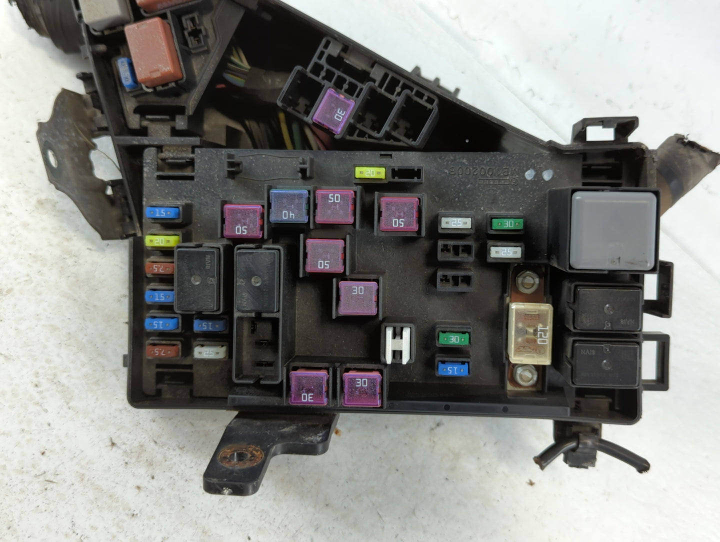 2012-2014 Subaru Impreza Fusebox Fuse Box Panel Relay Module P/N:MB100200B Fits Fits 2012 2013 2014 OEM Used Auto Parts - Oe