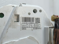 2013 Subaru Impreza Instrument Cluster Speedometer Gauges P/N:85002FJ880 Fits OEM Used Auto Parts - Oemusedautoparts1.com