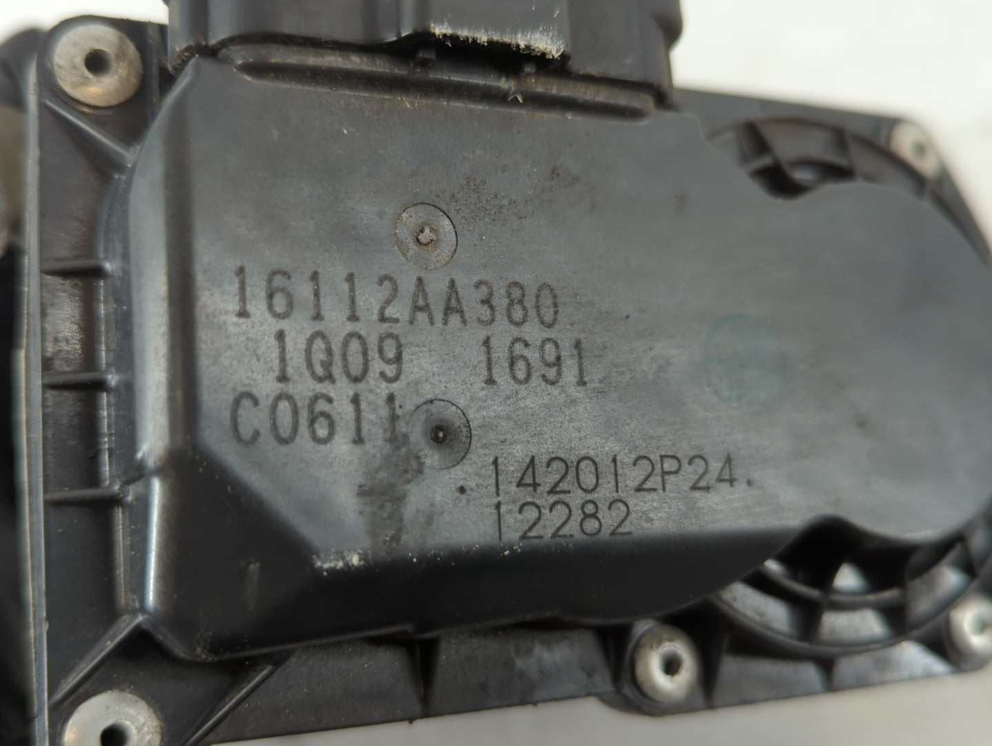 2012-2016 Subaru Impreza Throttle Body P/N:1Q09 1691 16112AA380 Fits Fits 2011 2012 2013 2014 2015 2016 2017 2018 OEM Used A