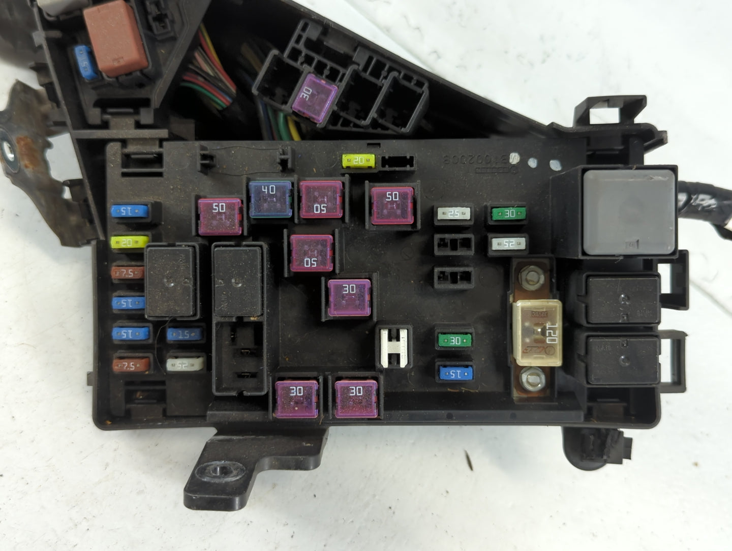 2012-2014 Subaru Impreza Fusebox Fuse Box Panel Relay Module P/N:MB100200B Fits Fits 2012 2013 2014 OEM Used Auto Parts - Oe