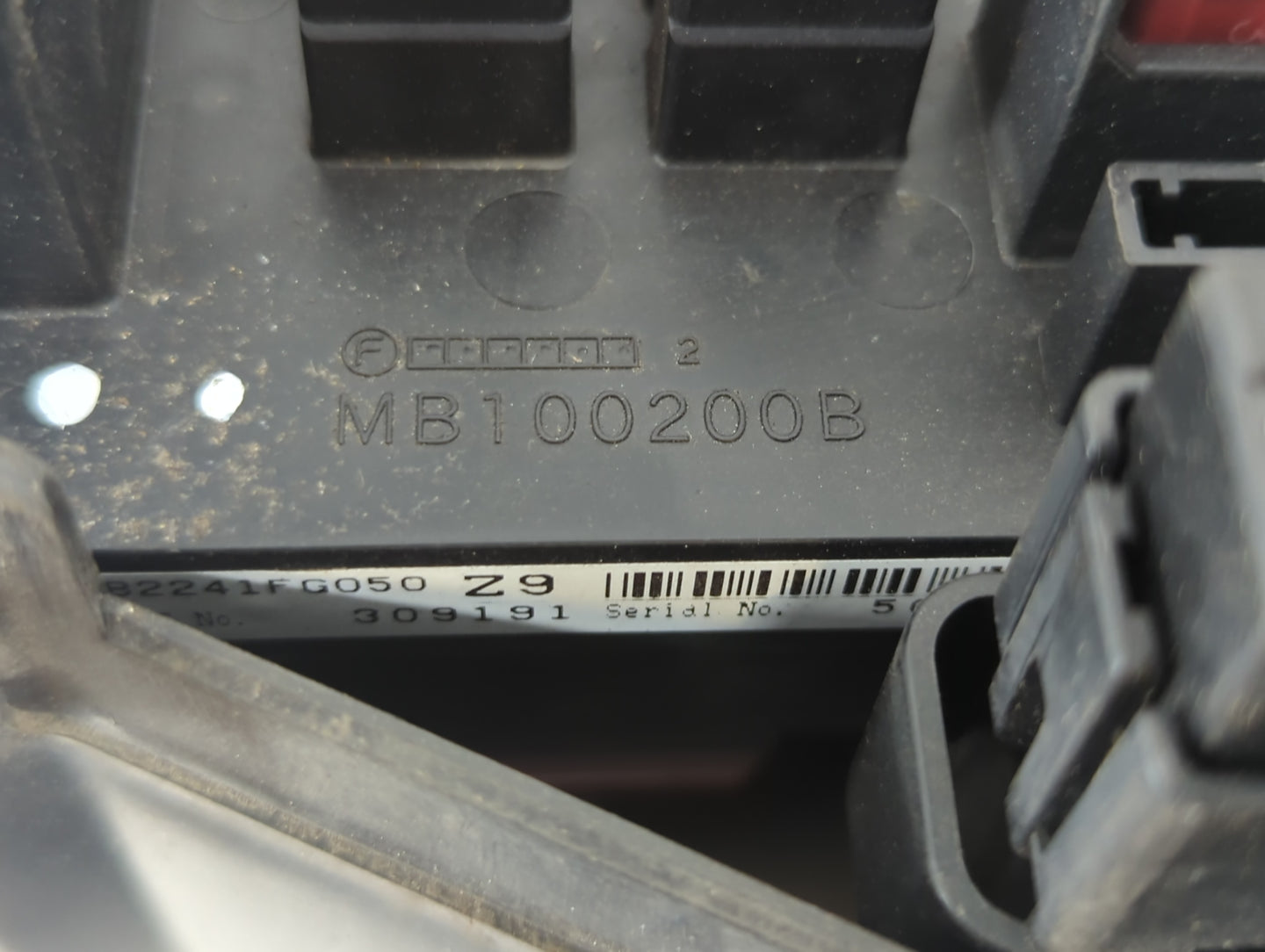 2012-2014 Subaru Impreza Fusebox Fuse Box Panel Relay Module P/N:MB100200B Fits Fits 2012 2013 2014 OEM Used Auto Parts - Oe