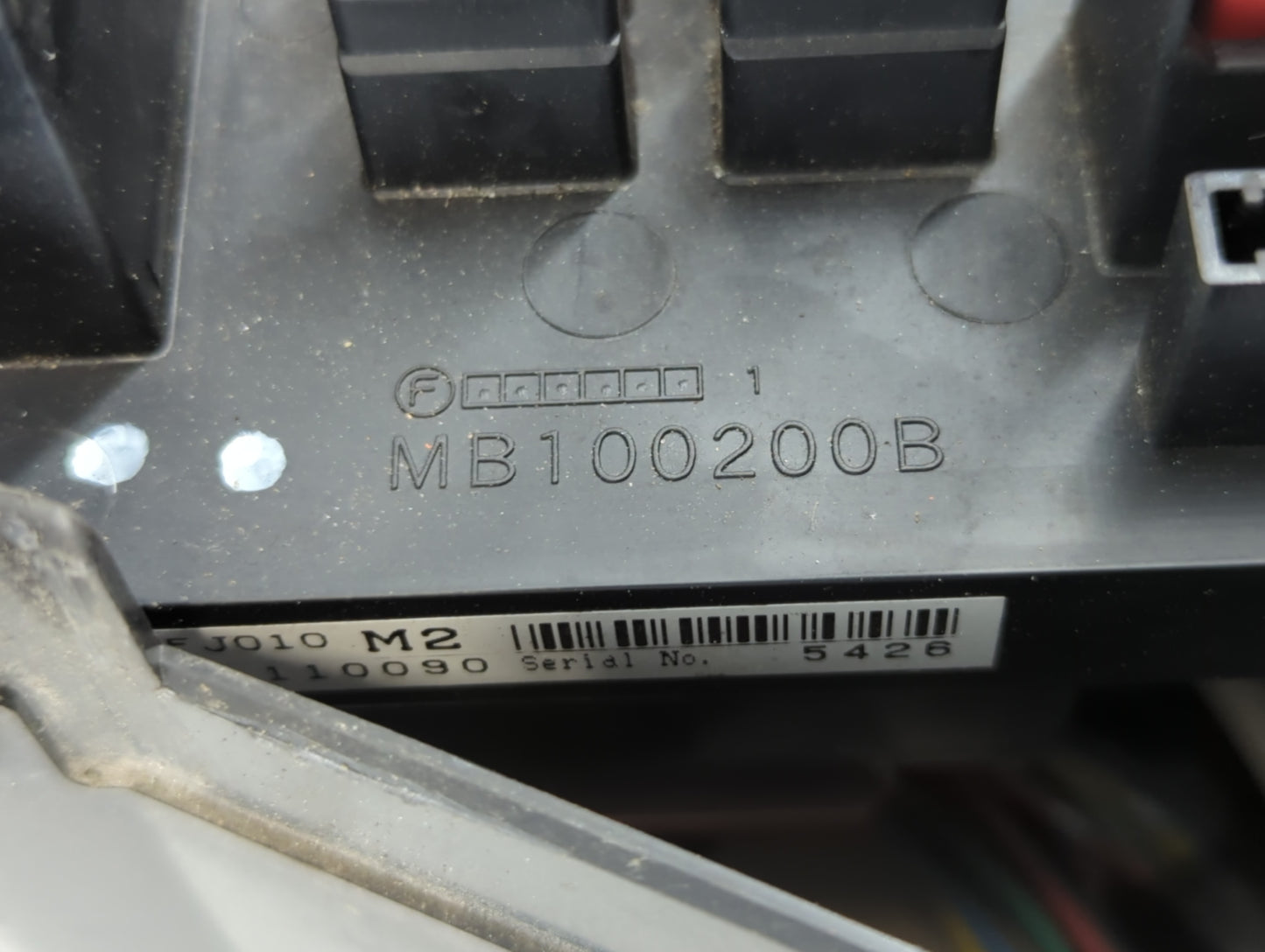 2012-2014 Subaru Impreza Fusebox Fuse Box Panel Relay Module P/N:MB100200B Fits Fits 2012 2013 2014 OEM Used Auto Parts - Oe