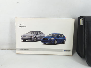 2013 Subaru Impreza Owners Manual Book Guide P/N:A1140BE-A OEM Used Auto Parts