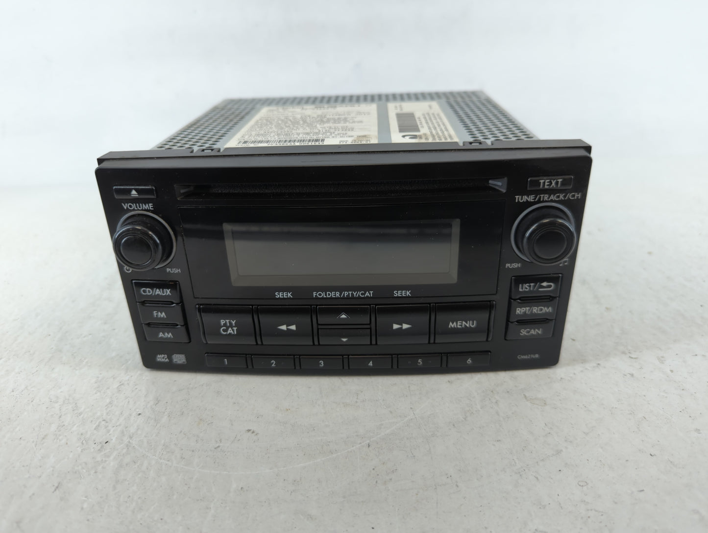 2012-2014 Subaru Impreza Radio AM FM Cd Player Receiver Replacement P/N:86201FJ620 Fits Fits 2012 2013 2014 OEM Used Auto Pa