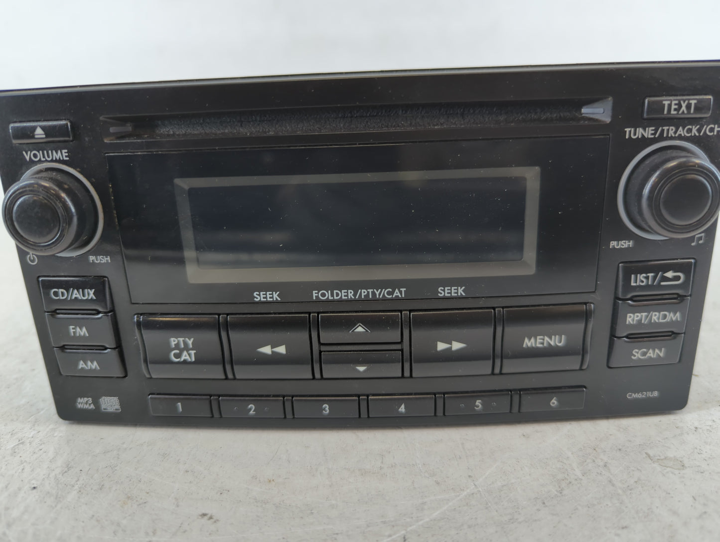 2012-2014 Subaru Impreza Radio AM FM Cd Player Receiver Replacement P/N:86201FJ620 Fits Fits 2012 2013 2014 OEM Used Auto Pa