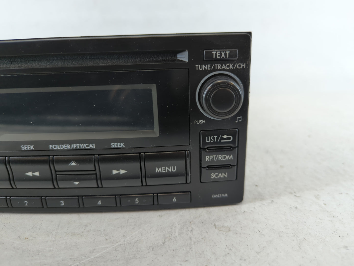 2012-2014 Subaru Impreza Radio AM FM Cd Player Receiver Replacement P/N:86201FJ620 Fits Fits 2012 2013 2014 OEM Used Auto Pa