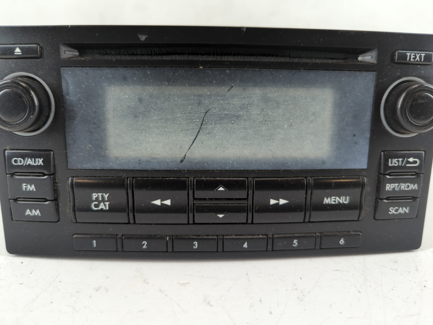 2012-2014 Subaru Impreza Radio AM FM Cd Player Receiver Replacement P/N:86201FJ620 Fits Fits 2012 2013 2014 OEM Used Auto Pa