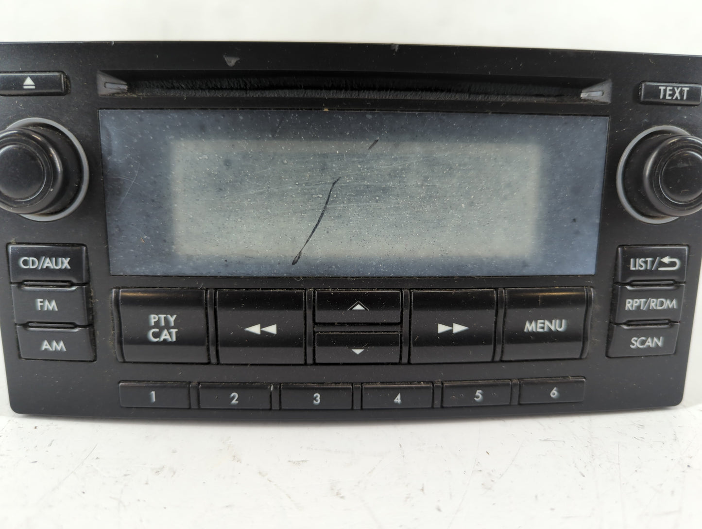 2012-2014 Subaru Impreza Radio AM FM Cd Player Receiver Replacement P/N:86201FJ620 Fits Fits 2012 2013 2014 OEM Used Auto Pa