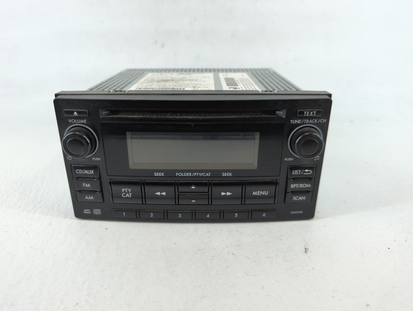 2012-2014 Subaru Impreza Radio AM FM Cd Player Receiver Replacement P/N:86201FJ620 Fits Fits 2012 2013 2014 OEM Used Auto Pa