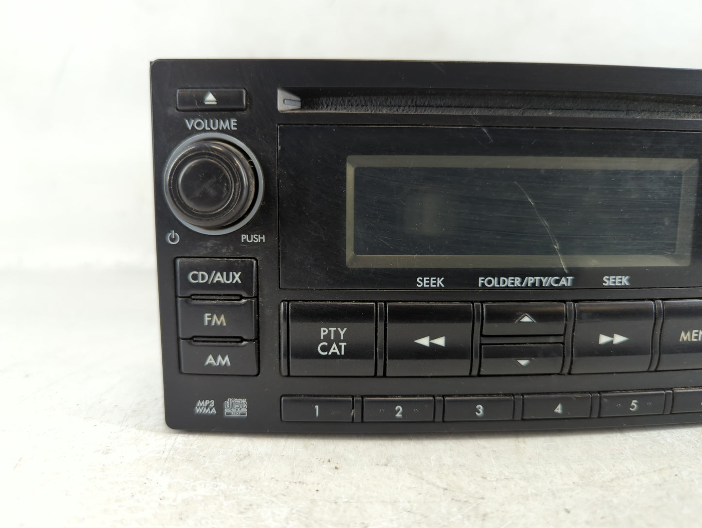 2012-2014 Subaru Impreza Radio AM FM Cd Player Receiver Replacement P/N:86201FJ620 Fits Fits 2012 2013 2014 OEM Used Auto Pa