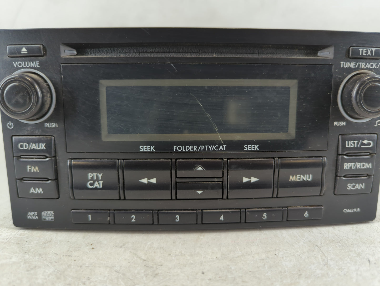 2012-2014 Subaru Impreza Radio AM FM Cd Player Receiver Replacement P/N:86201FJ620 Fits Fits 2012 2013 2014 OEM Used Auto Pa