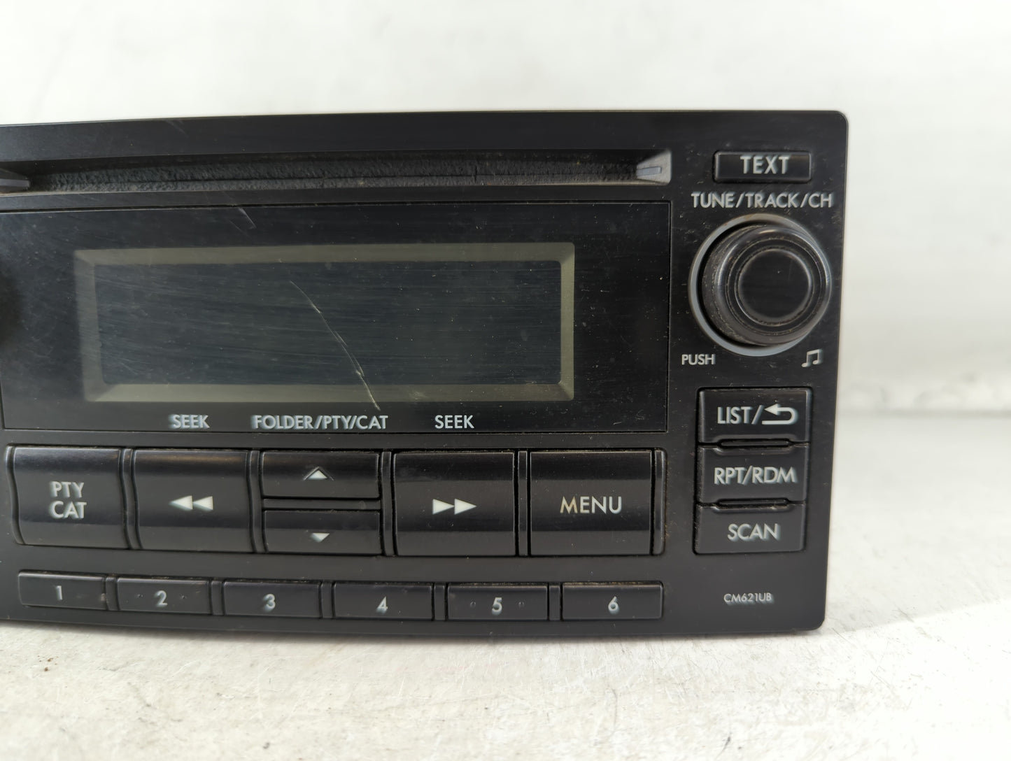 2012-2014 Subaru Impreza Radio AM FM Cd Player Receiver Replacement P/N:86201FJ620 Fits Fits 2012 2013 2014 OEM Used Auto Pa