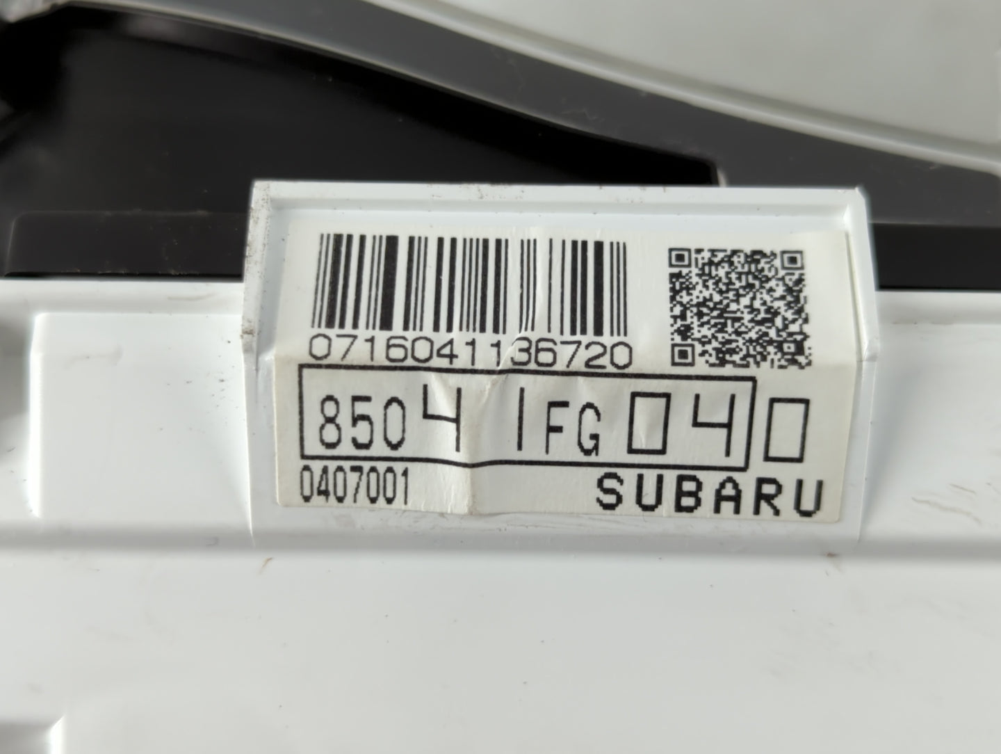 2013 Subaru Impreza Instrument Cluster Speedometer Gauges P/N:8504IFG040 Miles: Fits OEM Used Auto Parts - Oemusedautoparts1