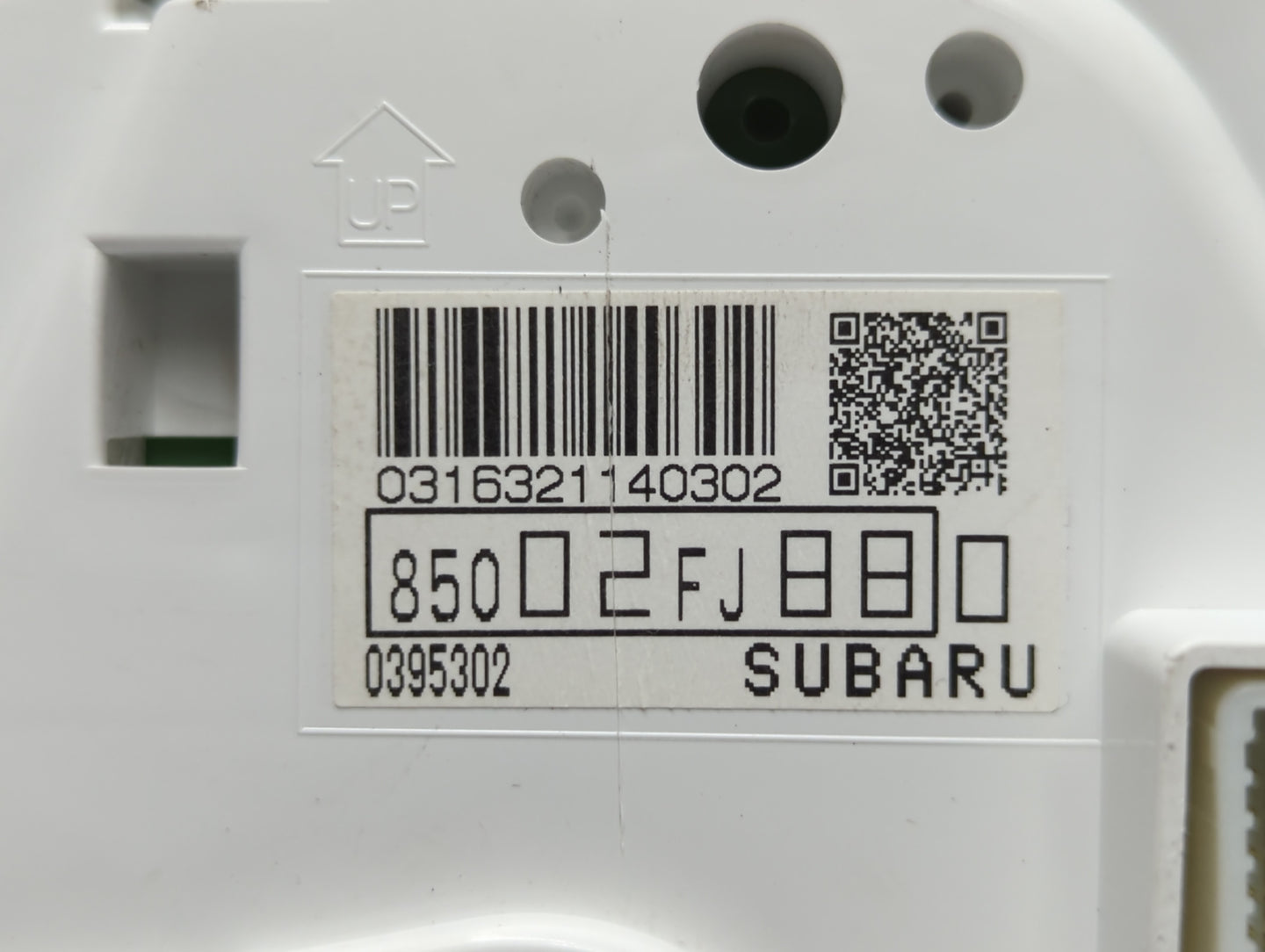 2013 Subaru Impreza Instrument Cluster Speedometer Gauges P/N:0395302 85002FJ880 Fits OEM Used Auto Parts - Oemusedautoparts