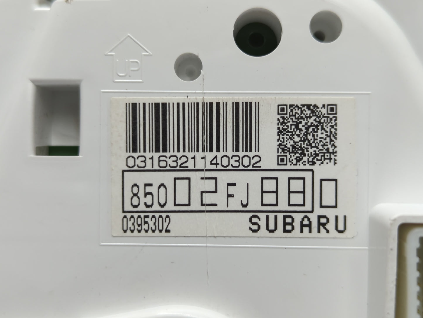 2013 Subaru Impreza Instrument Cluster Speedometer Gauges P/N:0395302 85002FJ880 Fits OEM Used Auto Parts - Oemusedautoparts
