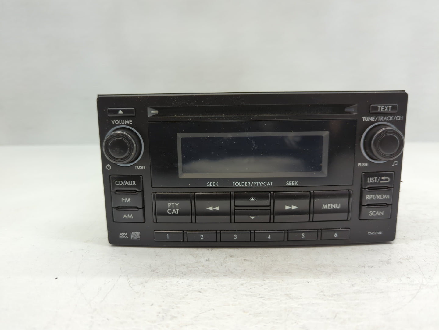 2012-2014 Subaru Impreza Radio AM FM Cd Player Receiver Replacement P/N:86201FJ620 Fits Fits 2012 2013 2014 OEM Used Auto Pa