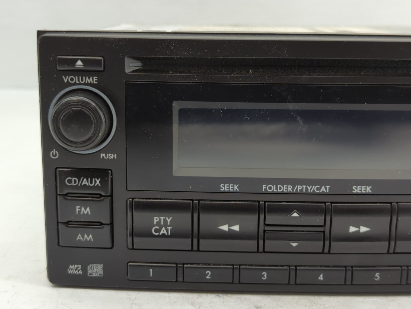 2012-2014 Subaru Impreza Radio AM FM Cd Player Receiver Replacement P/N:86201FJ620 Fits Fits 2012 2013 2014 OEM Used Auto Pa