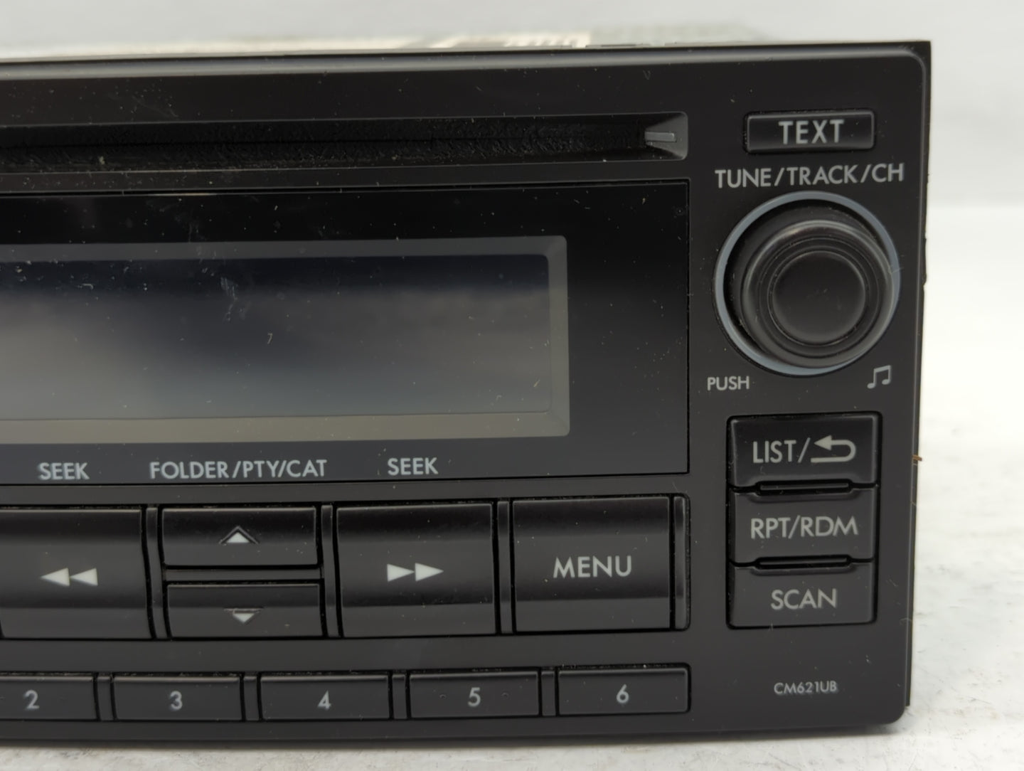 2012-2014 Subaru Impreza Radio AM FM Cd Player Receiver Replacement P/N:86201FJ620 Fits Fits 2012 2013 2014 OEM Used Auto Pa