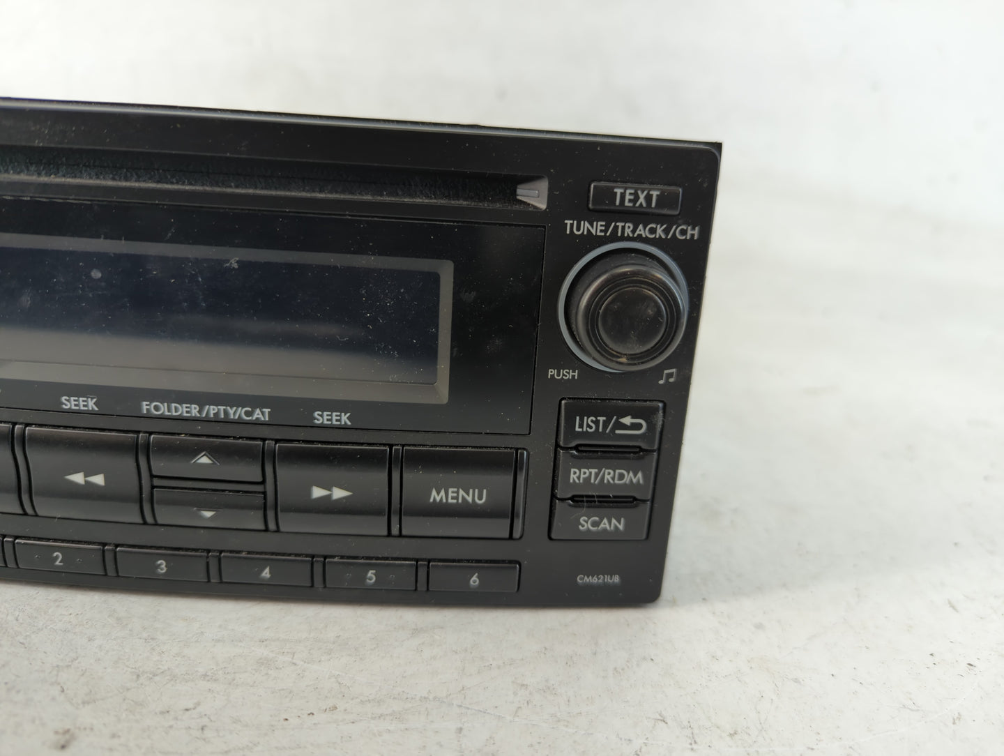 2012-2014 Subaru Impreza Radio AM FM Cd Player Receiver Replacement P/N:86201FJ620 Fits Fits 2012 2013 2014 OEM Used Auto Pa