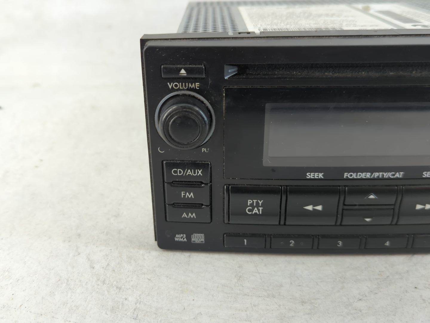 2012-2014 Subaru Impreza Radio AM FM Cd Player Receiver Replacement P/N:86201FJ620 Fits Fits 2012 2013 2014 OEM Used Auto Pa