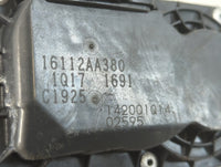 2012-2016 Subaru Impreza Throttle Body P/N:16112AA380 Fits Fits 2011 2012 2013 2014 2015 2016 2017 2018 OEM Used Auto Parts 