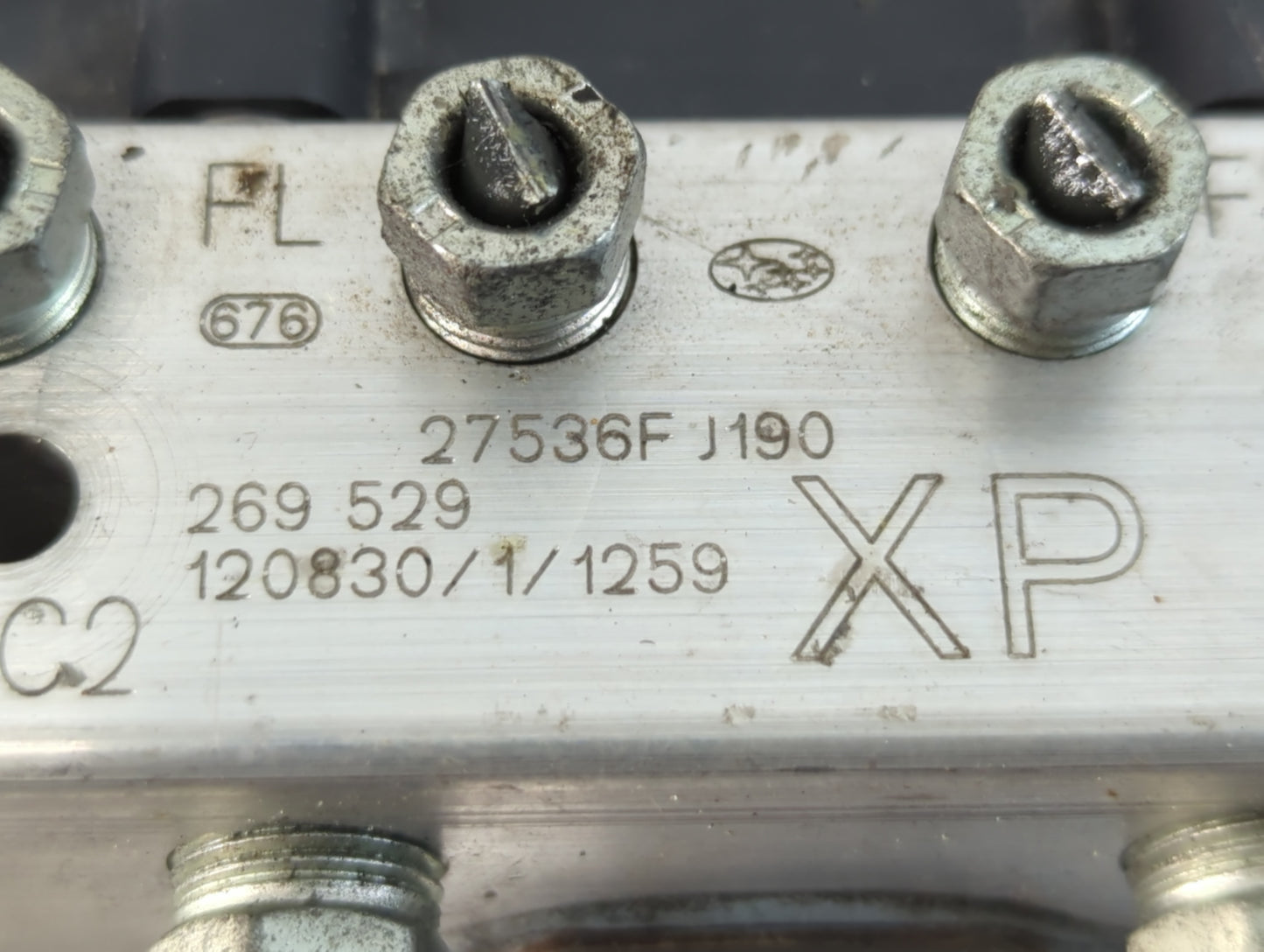 2013-2014 Subaru Impreza ABS Pump Control Module Replacement P/N:269 529 27536F J190 Fits Fits 2013 2014 OEM Used Auto Parts