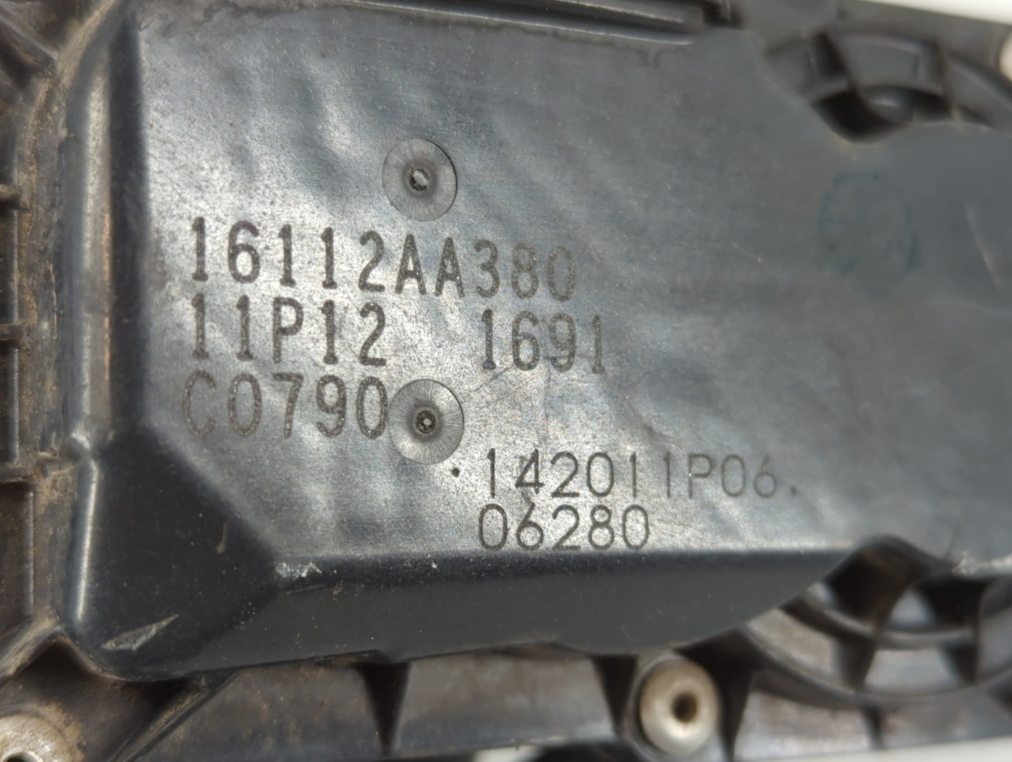 2012-2016 Subaru Impreza Throttle Body P/N:16112AA380 Fits Fits 2011 2012 2013 2014 2015 2016 2017 2018 OEM Used Auto Parts 