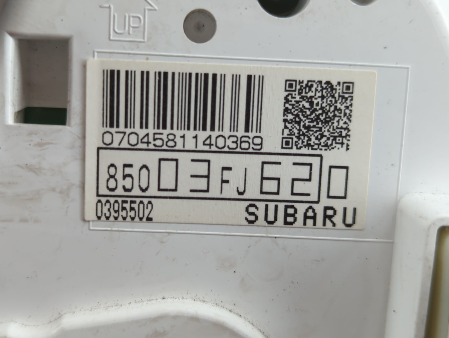 2013 Subaru Impreza Instrument Cluster Speedometer Gauges P/N:8503FJ620 Fits OEM Used Auto Parts - Oemusedautoparts1.com