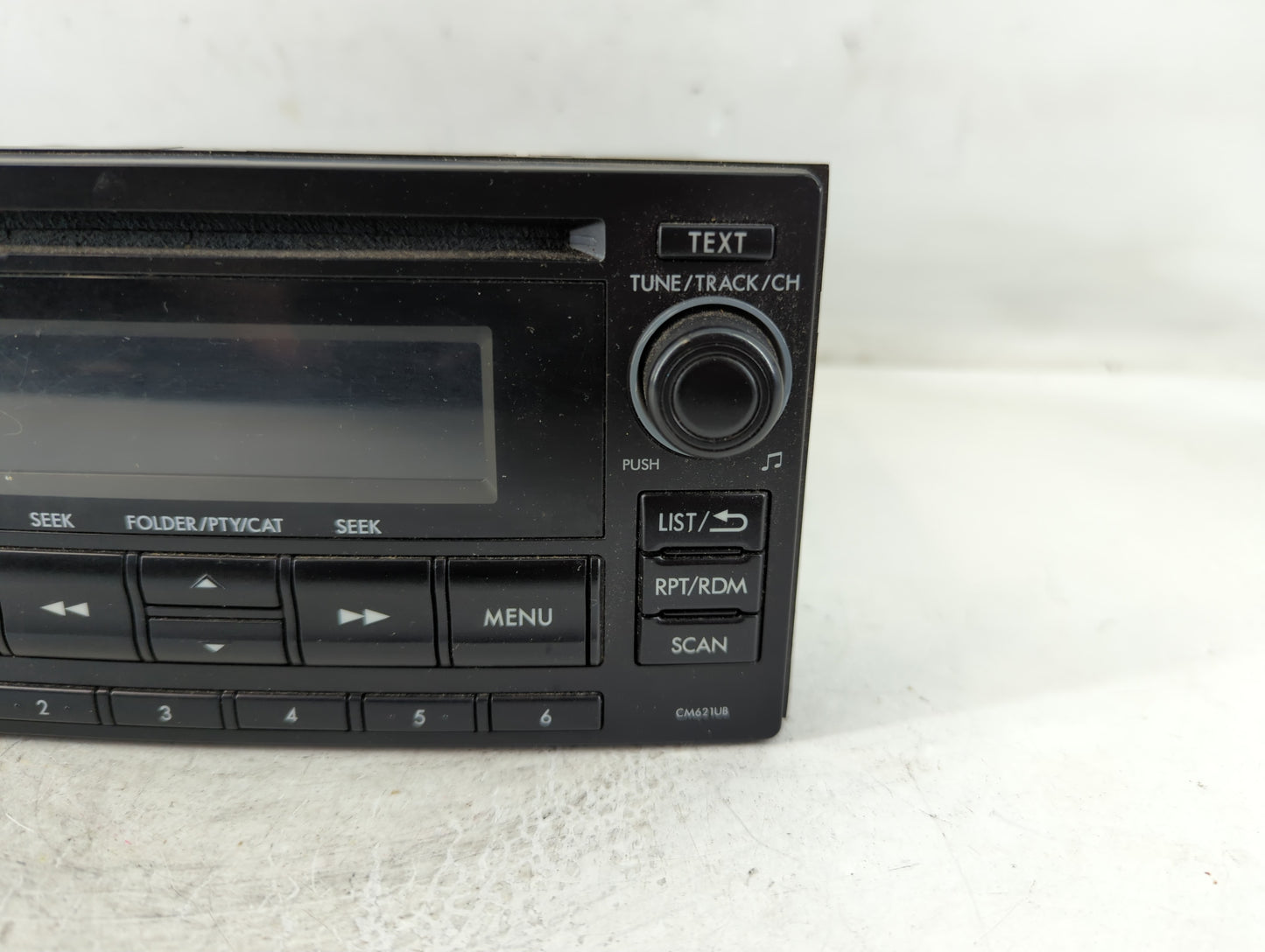 2012-2014 Subaru Impreza Radio AM FM Cd Player Receiver Replacement P/N:86201FJ620 Fits Fits 2012 2013 2014 OEM Used Auto Pa
