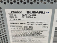 2012-2014 Subaru Impreza Radio AM FM Cd Player Receiver Replacement P/N:86201FJ620 Fits Fits 2012 2013 2014 OEM Used Auto Pa