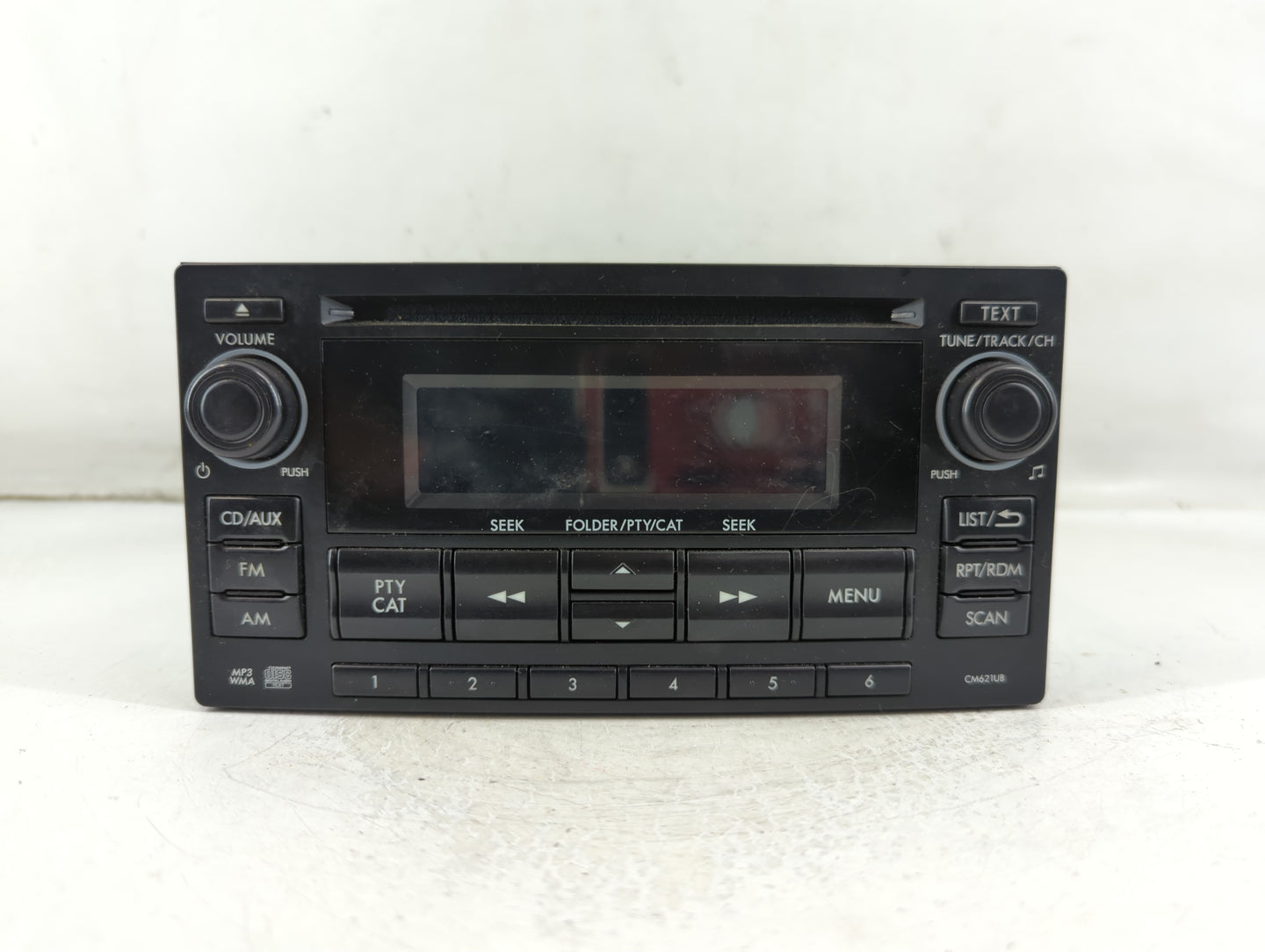 2012-2014 Subaru Impreza Radio AM FM Cd Player Receiver Replacement P/N:86201FJ620 Fits Fits 2012 2013 2014 OEM Used Auto Pa