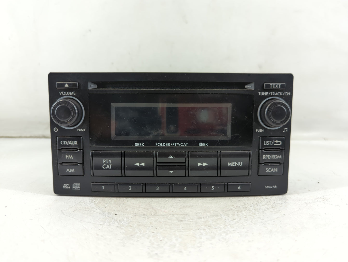 2012-2014 Subaru Impreza Radio AM FM Cd Player Receiver Replacement P/N:86201FJ620 Fits Fits 2012 2013 2014 OEM Used Auto Pa