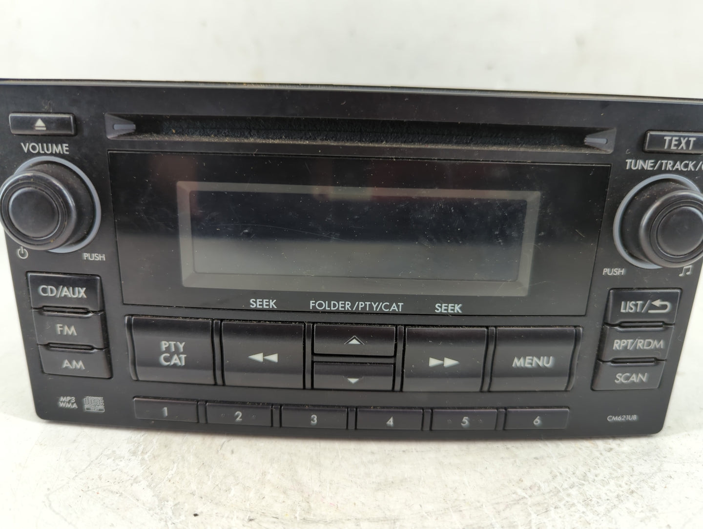 2012-2014 Subaru Impreza Radio AM FM Cd Player Receiver Replacement P/N:86201FJ620 Fits Fits 2012 2013 2014 OEM Used Auto Pa