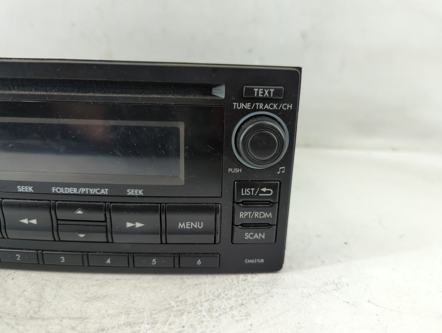 2012-2014 Subaru Impreza Radio AM FM Cd Player Receiver Replacement P/N:86201FJ620 Fits Fits 2012 2013 2014 OEM Used Auto Pa