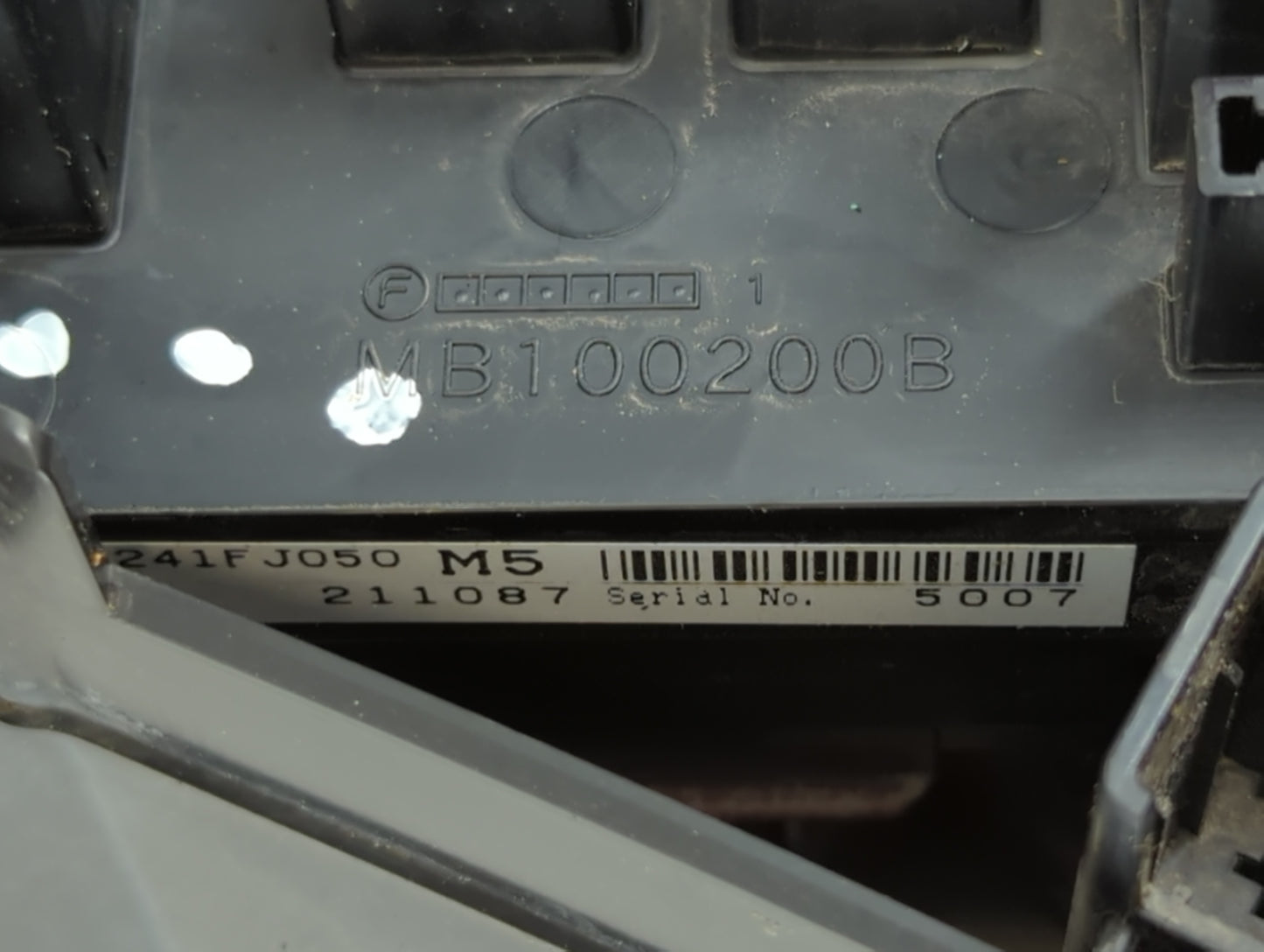 2012-2014 Subaru Impreza Fusebox Fuse Box Panel Relay Module P/N:MB100200B Fits Fits 2012 2013 2014 OEM Used Auto Parts - Oe