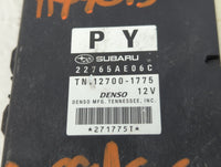2013-2014 Subaru Legacy PCM Engine Control Computer ECU ECM PCU OEM P/N:22765AE06C Fits Fits 2013 2014 OEM Used Auto Parts -