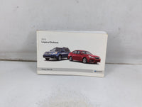 2013 Subaru Legacy Owners Manual Book Guide P/N:A2490BE-B OEM Used Auto Parts - Oemusedautoparts1.com