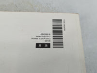 2013 Subaru Legacy Owners Manual Book Guide P/N:A2490BE-B OEM Used Auto Parts - Oemusedautoparts1.com