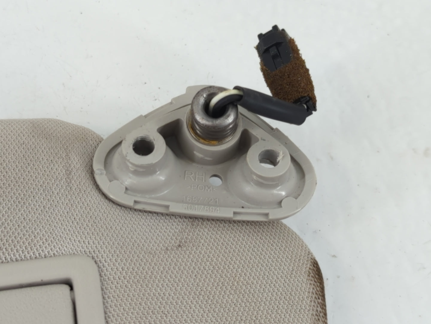 2010-2014 Subaru Legacy Sun Visor Shade Replacement Passenger Right Mirror Fits Fits 2010 2011 2012 2013 2014 OEM Used Auto 