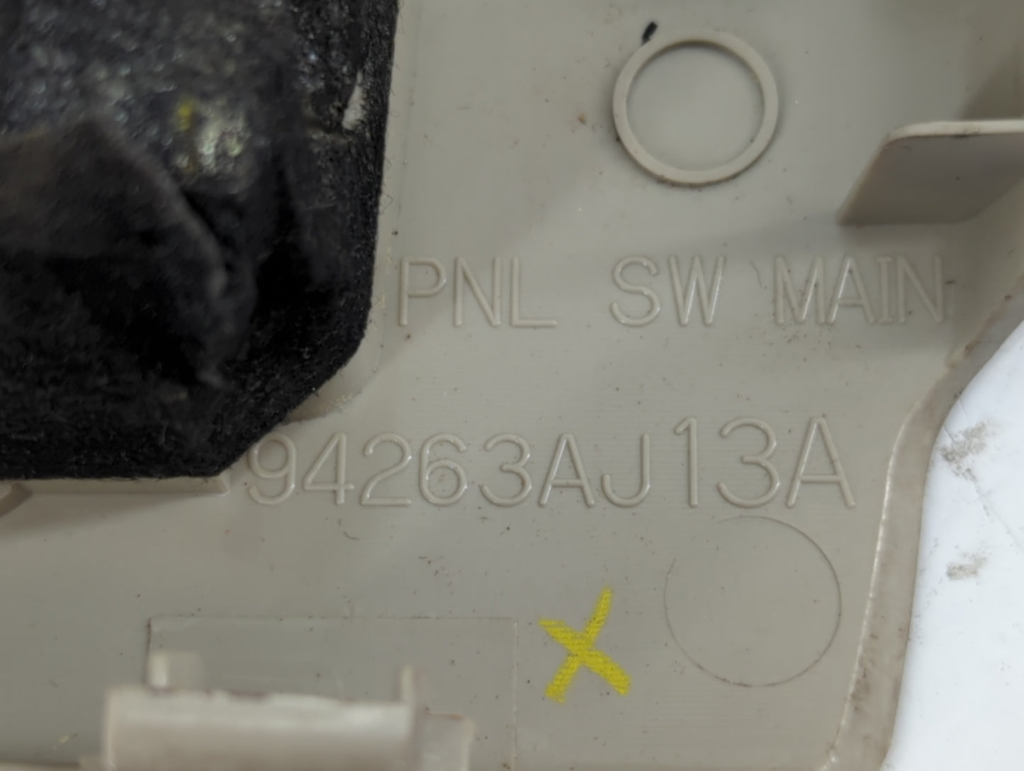 2013-2014 Subaru Legacy Master Power Window Switch Replacement Driver Side Left P/N:94263AJ13A Fits Fits 2013 2014 OEM Used 