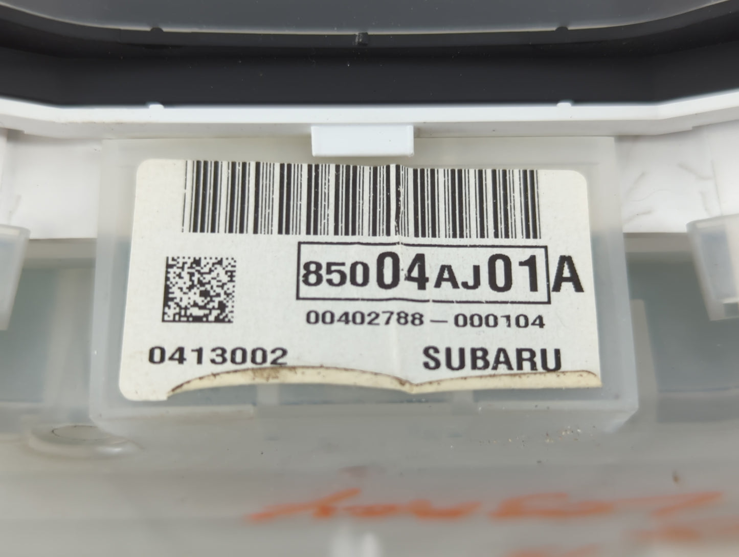 2013-2014 Subaru Legacy Instrument Cluster Speedometer Gauges P/N:85004AJ01A Fits Fits 2013 2014 OEM Used Auto Parts - Oemus