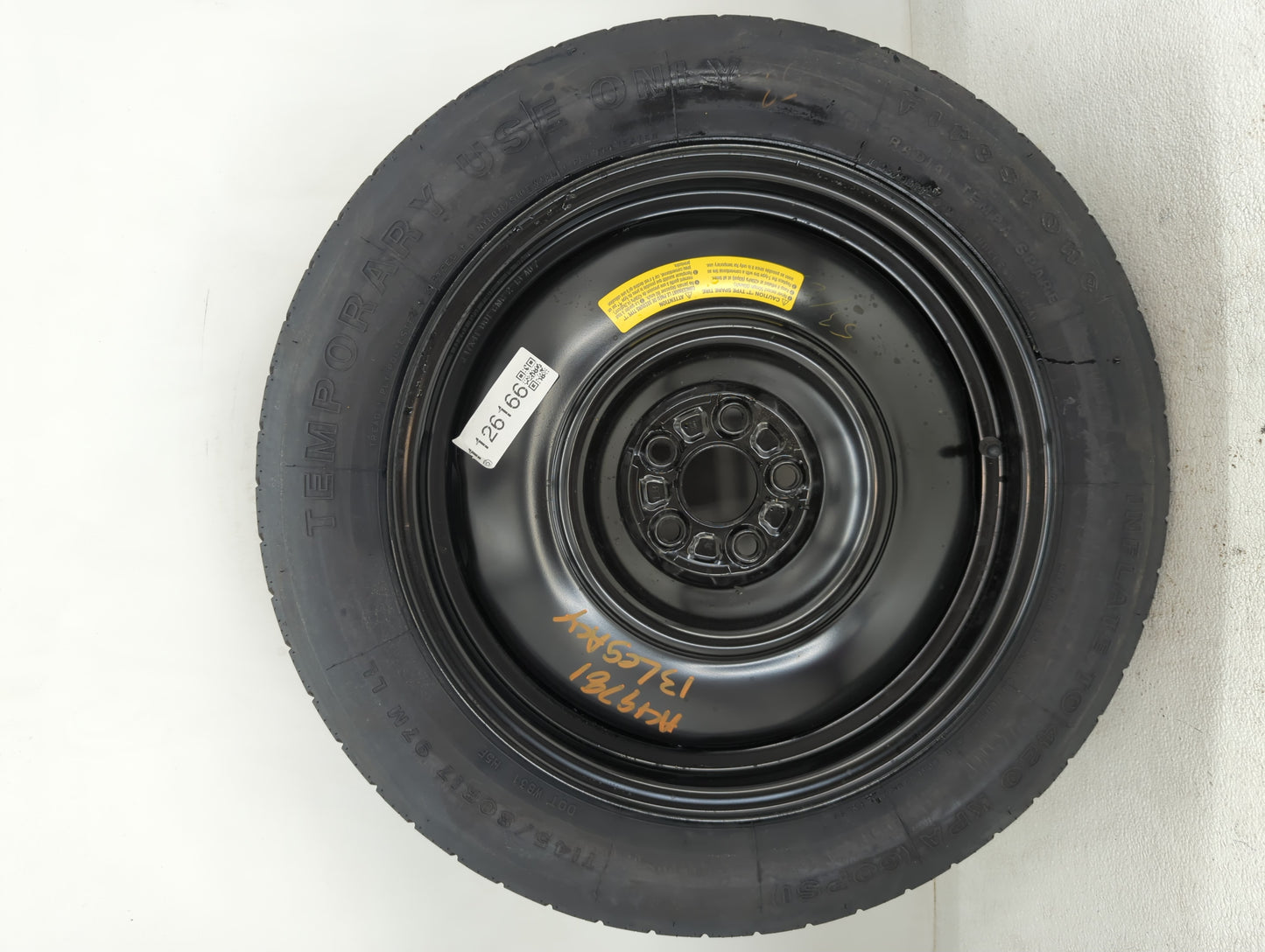 2010-2014 Subaru Legacy Spare Donut Tire Wheel Rim Oem - Oemusedautoparts1.com