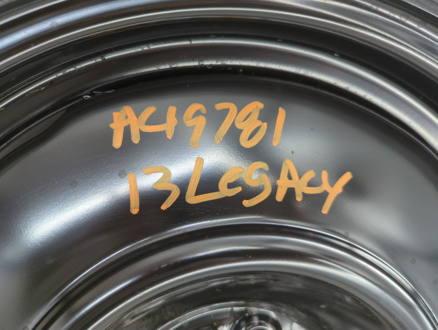 2010-2014 Subaru Legacy Spare Donut Tire Wheel Rim Oem - Oemusedautoparts1.com