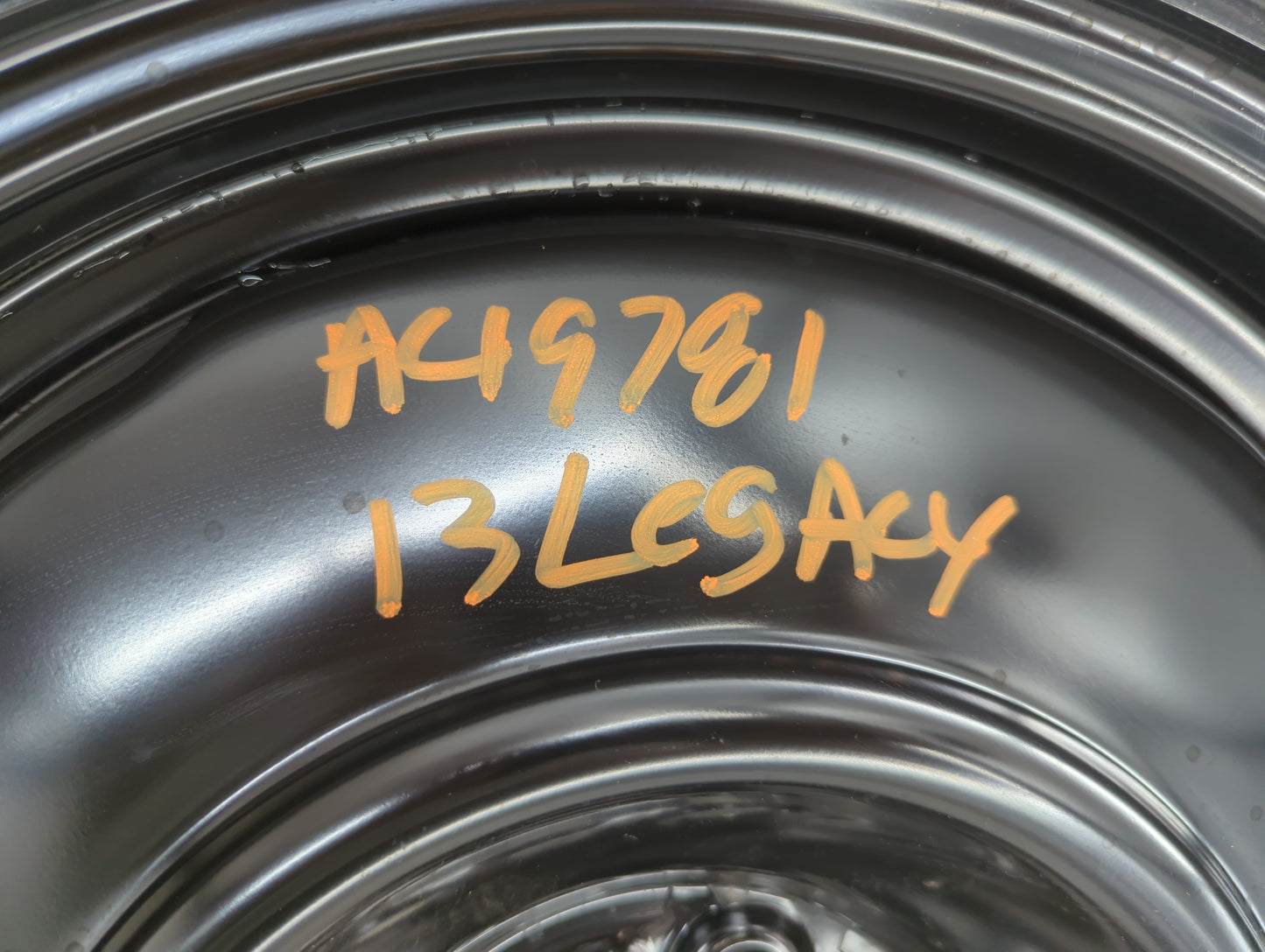 2010-2014 Subaru Legacy Spare Donut Tire Wheel Rim Oem - Oemusedautoparts1.com