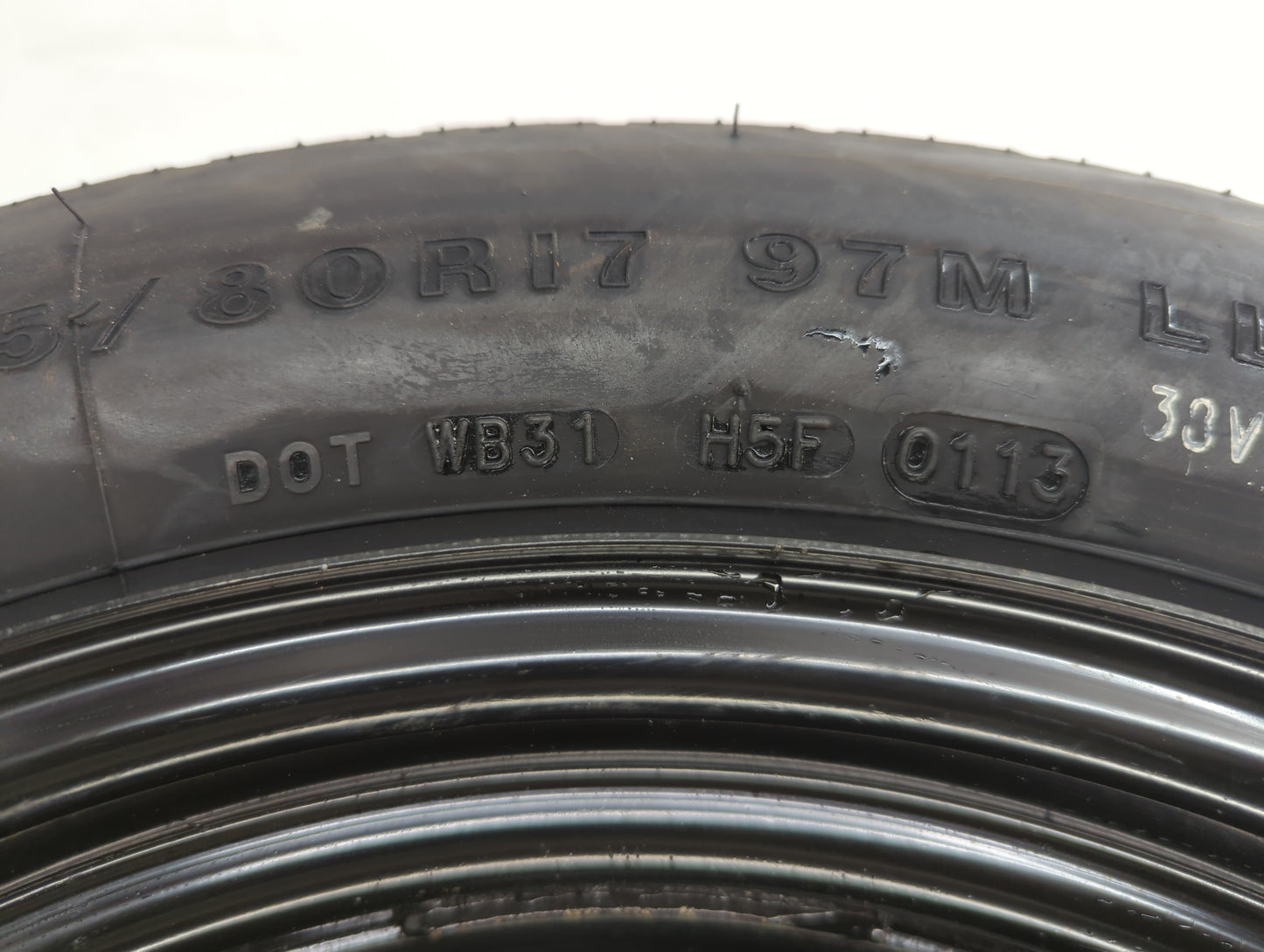 2010-2014 Subaru Legacy Spare Donut Tire Wheel Rim Oem - Oemusedautoparts1.com