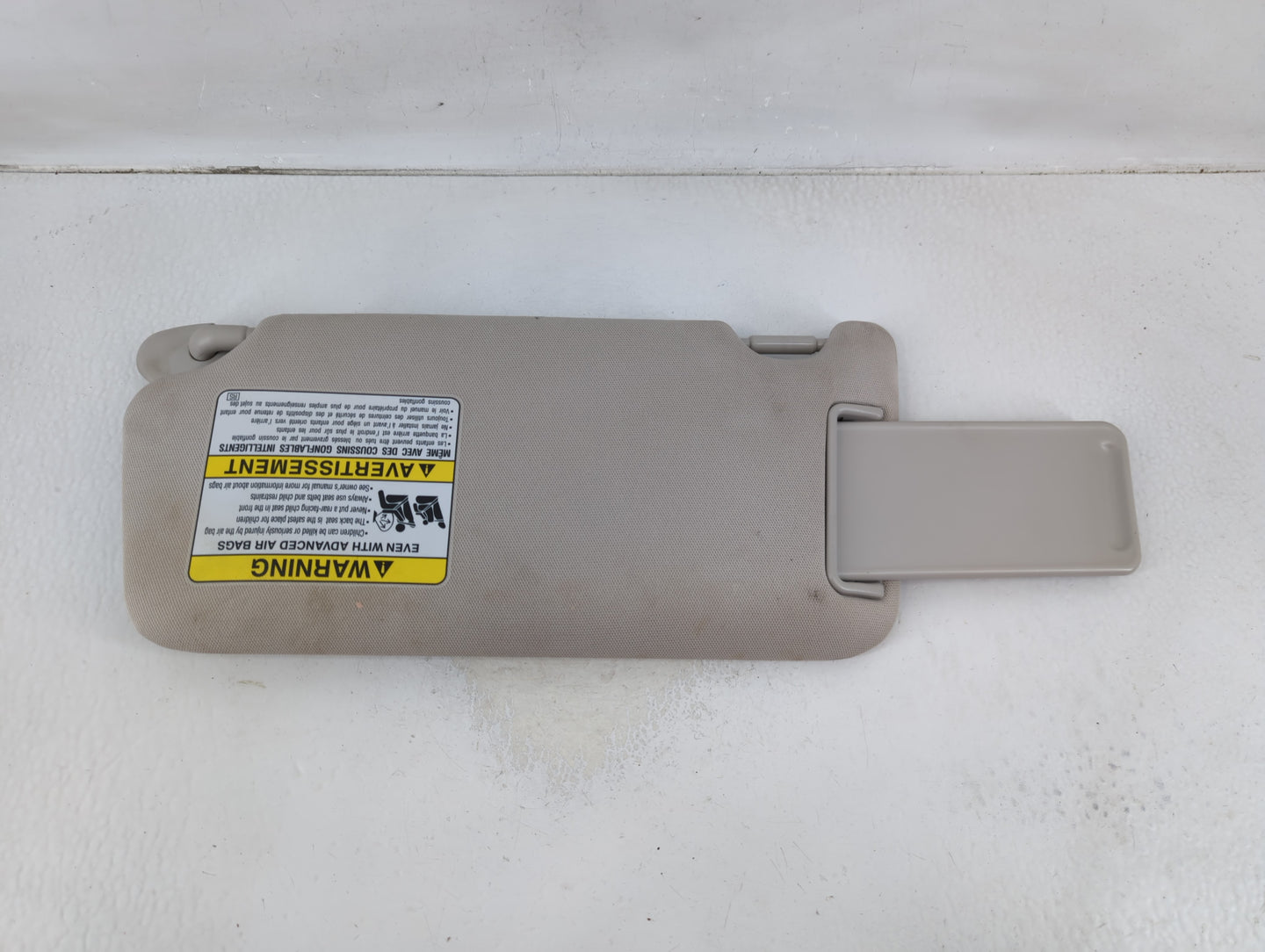 2010-2014 Subaru Legacy Sun Visor Shade Replacement Passenger Right Mirror Fits Fits 2010 2011 2012 2013 2014 OEM Used Auto 